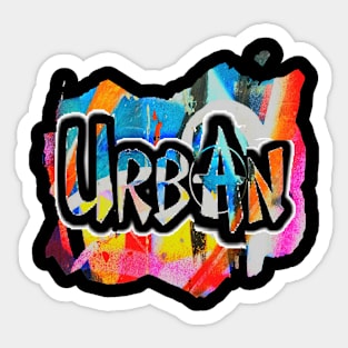Urban Tag 20 By LowEndGraphics Sticker